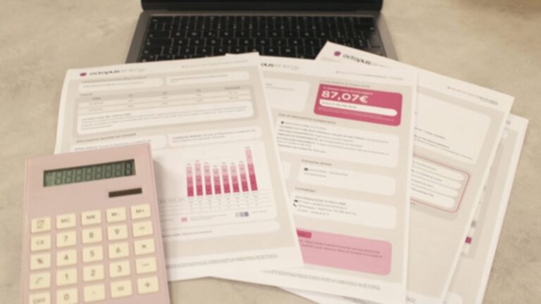 “Smart money financial planning with calculator, bills, and budget documents on a desk.”